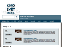 Tablet Screenshot of m.kinosvet.eu